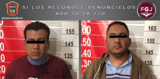 Caen cuatro por robo de vehículo en Edomex