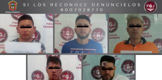 Procesan a cinco por robo de vehículo con violencia en Edomex
