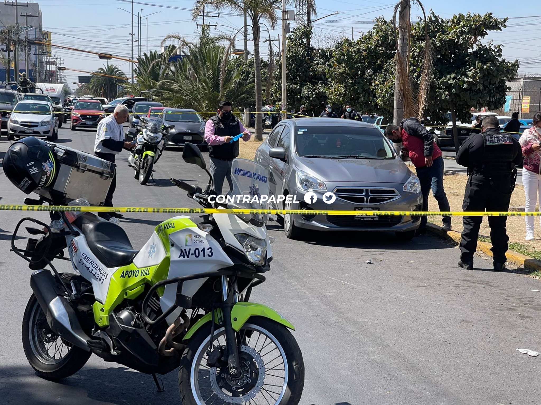 Localizan hombre asesinado en interior de auto en Nezahualcóyotl (video
