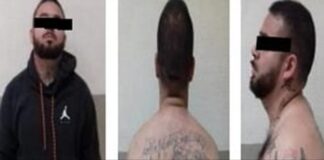 Policías de Texcoco aseguraron a sujetó que golpeó a su pareja