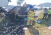 Choque entre camioneta y autobús en la autopista Peñón-Texcoco deja 16 lesionados