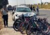 Automovilista arrolla a peregrinos ciclistas en Nezahualcóyotl: cinco lesionados, uno de gravedad