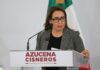 Azucena Cisneros lanza plan emergente para recuperar suministro de agua potable en Ecatepec