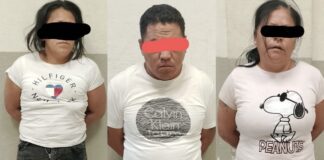 Detienen a tres personas por robo a casa habitación en Texcoco