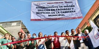 Gobierno de Texcoco invierte 21 mdp en pinta de fachadas y embellecimiento urbano