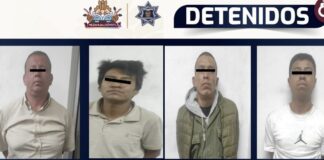 Detienen en Nezahualcóyotl a cuatro presuntos narcomenudistas