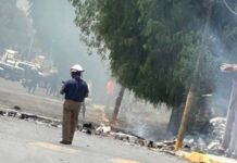 Explota taller de pirotecnia clandestino en Tultepec; no se reportan heridos