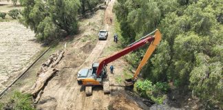 Tezoyuca refuerza acciones preventivas contra inundaciones con limpieza de ríos