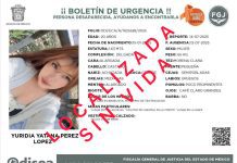 Hallan sin vida a Yuridia Yatana, reportada como desaparecida en Teotihuacán