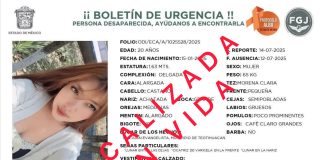Hallan sin vida a Yuridia Yatana, reportada como desaparecida en Teotihuacán