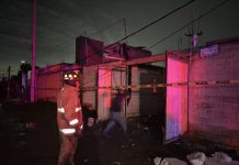 Explosión por gas deja una mujer lesionada y daños en vivienda en Tezoyuca