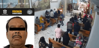 Detienen a hombre por apuñalar a una persona dentro de iglesia en La Paz