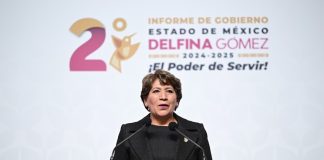 Delfina Gómez rinde Segundo Informe: 1.9 millones de mexiquenses salieron de la pobreza y se redujeron delitos de alto impacto
