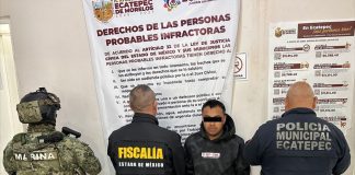 Detienen en Ecatepec a sujeto con orden de aprehensión por feminicidio en Iztapalapa