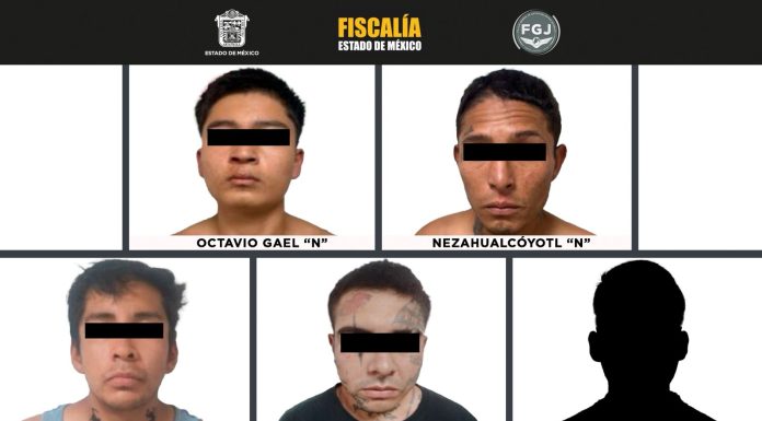 Procesan a cinco sujetos por triple homicidio en vecindad de Chimalhuacán