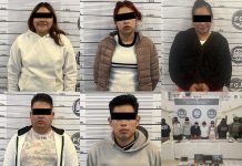 Caen cinco integrantes de “Los Bonitos” en Acolman; entre ellos dos mujeres líderes