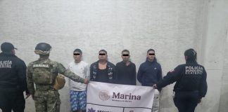 Policías de Ecatepec y Marina detienen a cuatro presuntos extorsionadores del Grupo Guerreros
