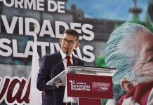 Osvaldo Cortés rinde su Primer Informe Legislativo; destaca presupuesto social y respaldo a reformas judiciales