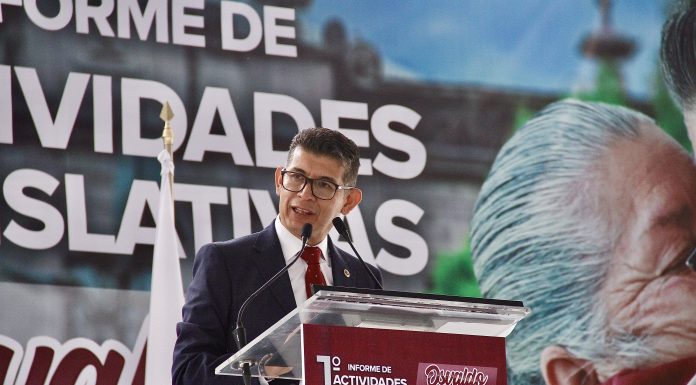 Osvaldo Cortés rinde su Primer Informe Legislativo; destaca presupuesto social y respaldo a reformas judiciales