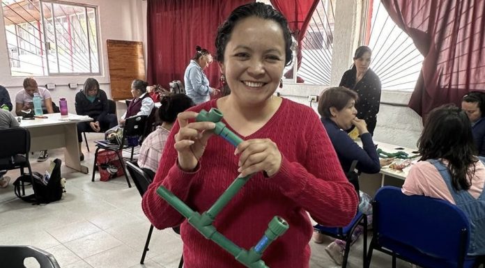 Gobierno del Edomex invita a mujeres a sumarse al programa “Mujeres Plomeras” para impulsar su independencia económica