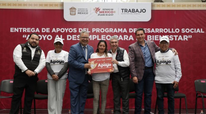 Arranca el Gobierno del Estado de México entrega de apoyos al desempleo; beneficiará a más de 8 mil personas con inversión de 52 mdp