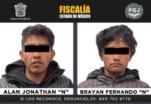 Vinculan a proceso a dos integrantes de ‘Los Tíos’ por robo con violencia en La Paz, Edomex