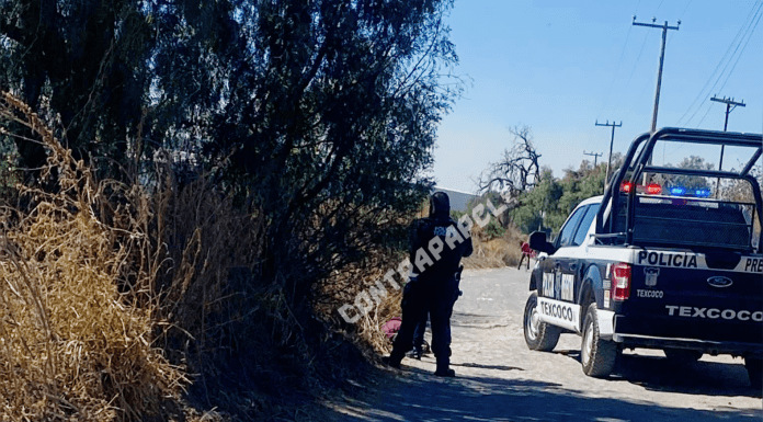 Acribillan a joven y abandonan su cuerpo en camino de terracería en Cuautlalpan, Texcoco