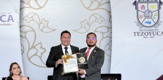 Edgar Morales rinde informe con inversión social y obras en Tezoyuca