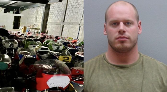 Decomisan 62 motos de alta gama tras cateos en CDMX y Edomex; autoridades los vinculan a ex atleta olímpico buscado por el FBI