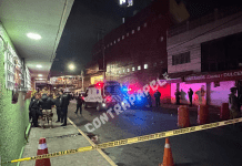 Balacera en bar La Europea deja una mujer muerta en pleno centro de Los Reyes La Paz