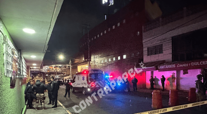 Balacera en bar La Europea deja una mujer muerta en pleno centro de Los Reyes La Paz