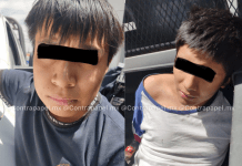 Policías de Chicoloapan detienen a dos motosicarios de 18 y 16 años tras ataque a vendedor de carnitas
