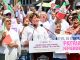 Delfina Gómez reúne a 75 mil mexiquenses en apoyo a Sheinbaum