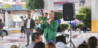 Jesús Martín Cuanalo rinde cuentas en Chiconcuac y atiende demandas ciudadanas