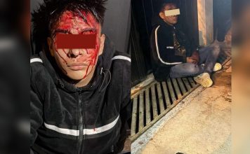 Rescatan de ser linchado a presunto roba motos tras intento de asalto en Texcoco