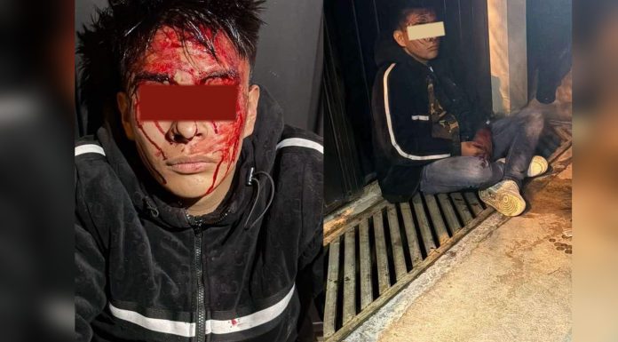 Rescatan de ser linchado a presunto roba motos tras intento de asalto en Texcoco