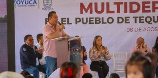 Inicia construcción de multideportivo con alberca semiolímpica en Tequisistlán, Tezoyuca