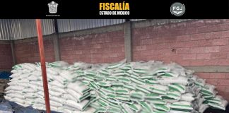 FGJEM recupera 30 toneladas de azúcar en Atenco